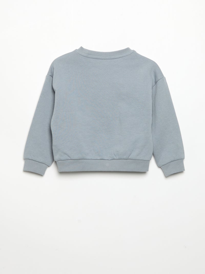 Completo 2 pezzi - Felpa + pantaloni da jogging Grigio - Kiabi