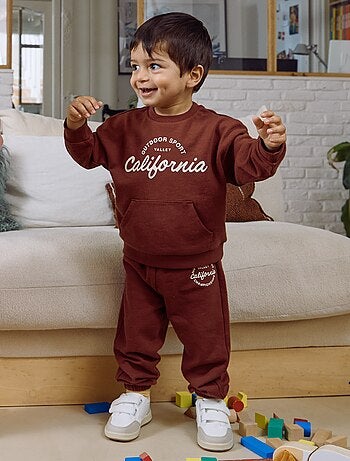 Completo 2 pezzi - felpa + pantaloni da jogging