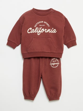 Completo 2 pezzi - felpa + pantaloni da jogging