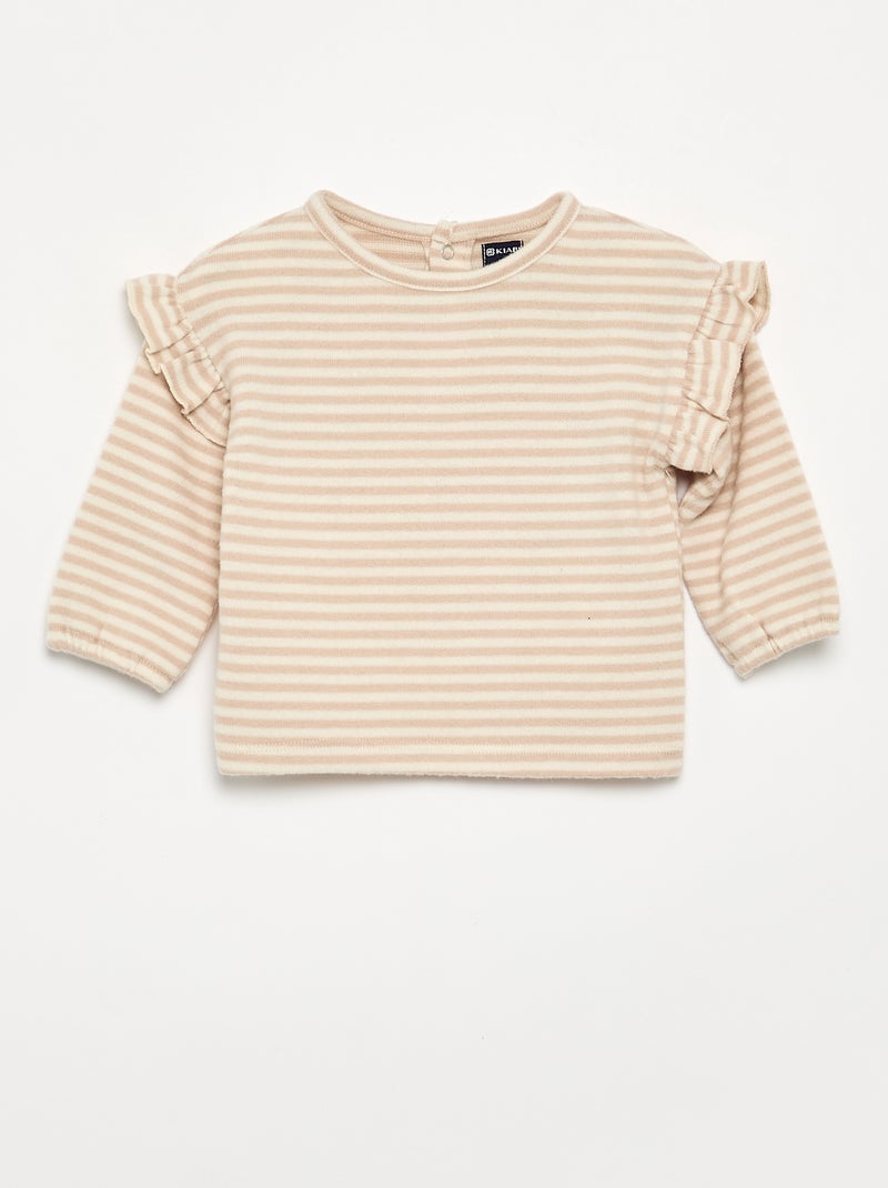 Completo 2 pezzi - maglione + leggings Beige - Kiabi