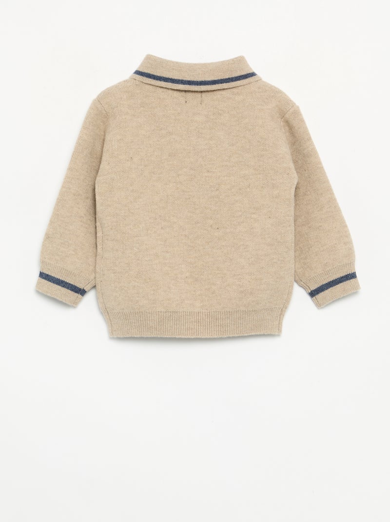 Completo 2 pezzi - Maglione + leggings Beige - Kiabi