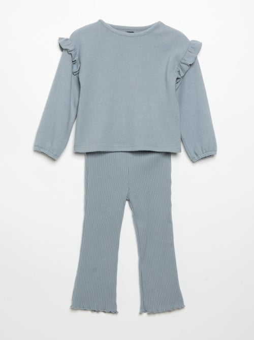 Completo 2 pezzi - maglione + leggings - Kiabi Completo 2 pezzi - maglione + leggings - Kiabi