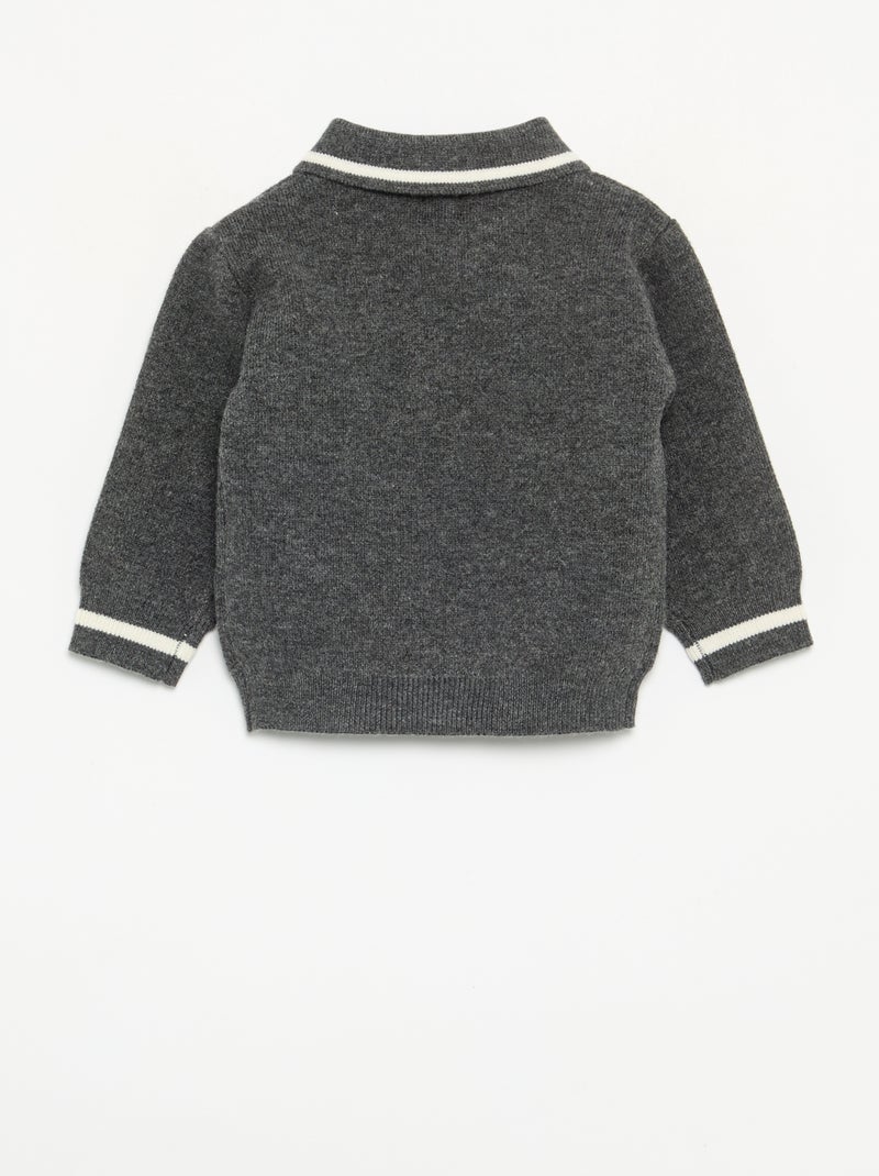 Completo 2 pezzi - Maglione + leggings Grigio - Kiabi