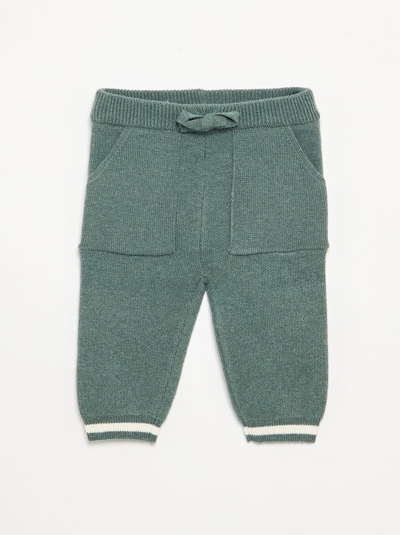 Completo 2 pezzi - Maglione + leggings Verde - Kiabi