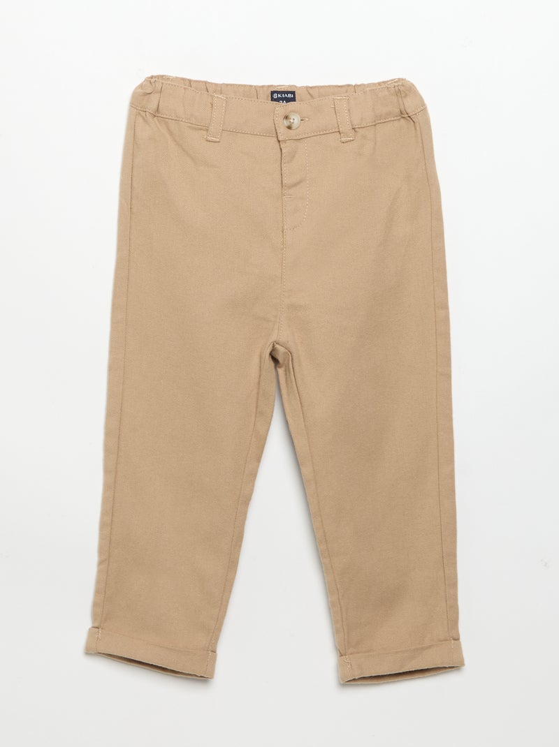 Completo 2 pezzi - maglione + pantaloni Beige - Kiabi