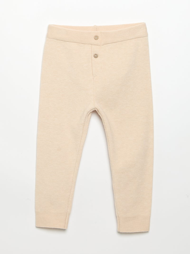 Completo 2 pezzi - Maglione + pantaloni Beige - Kiabi