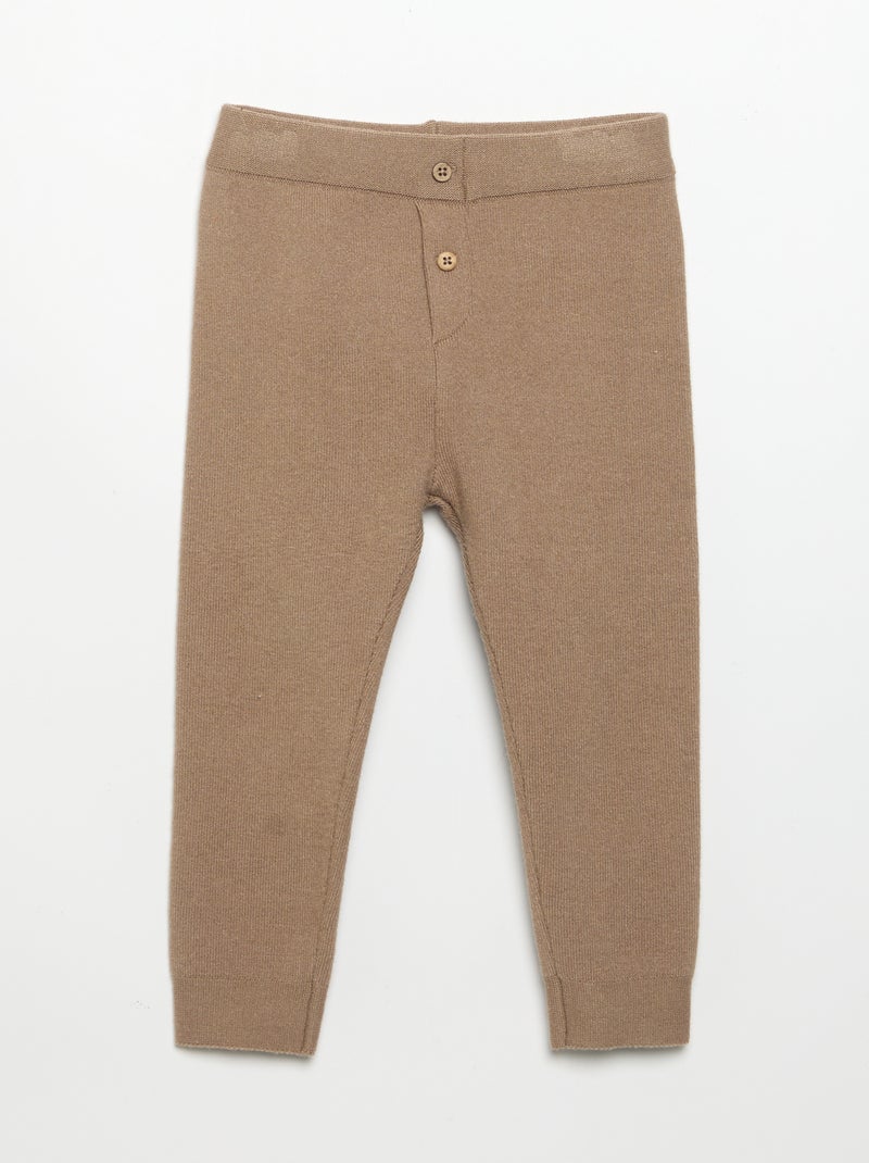 Completo 2 pezzi - Maglione + pantaloni Marrone - Kiabi