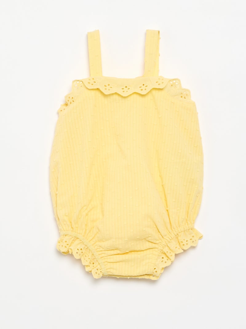 Completo 2 pezzi - pagliaccetto + cappello Giallo - Kiabi