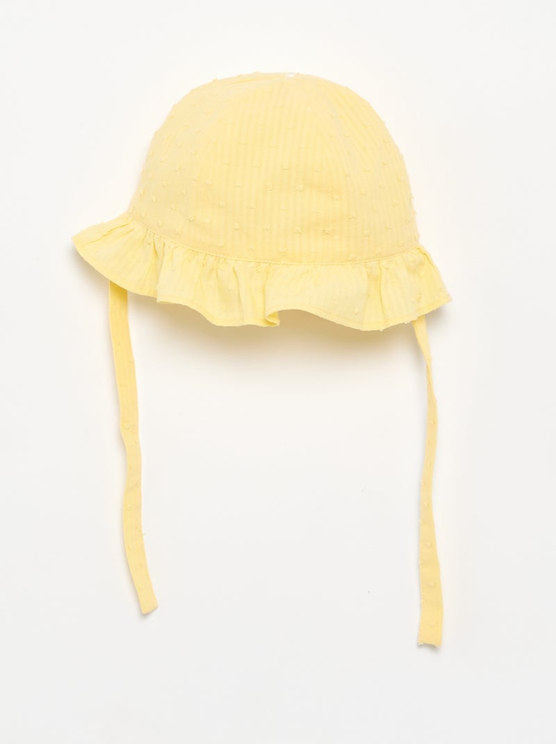 Completo 2 pezzi - pagliaccetto + cappello Giallo - Kiabi