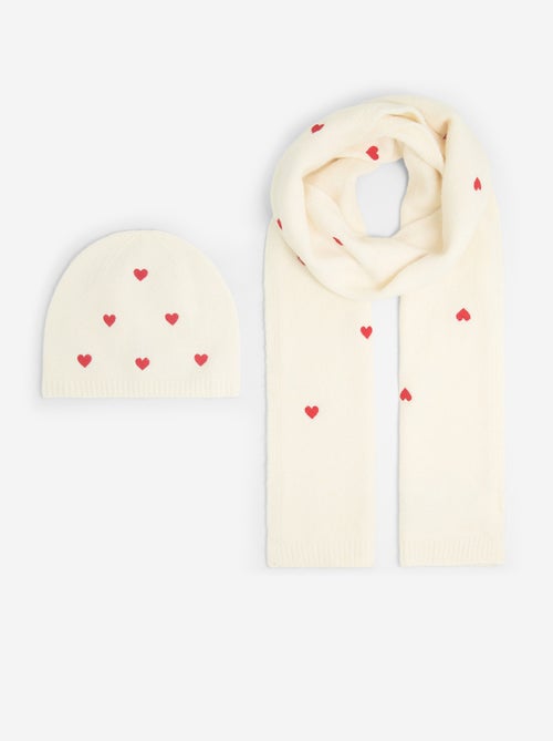 Completo 2 pezzi - Sciarpa + cappello - Kiabi
