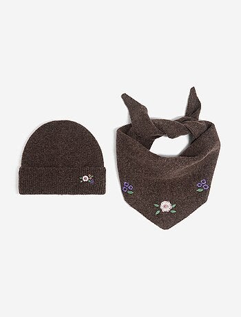 Completo 2 pezzi - sciarpa + cappello