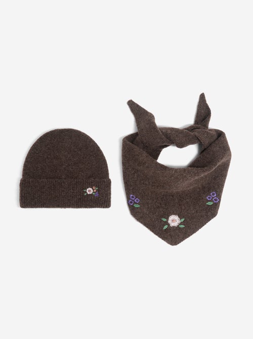 Completo 2 pezzi - sciarpa + cappello - Kiabi