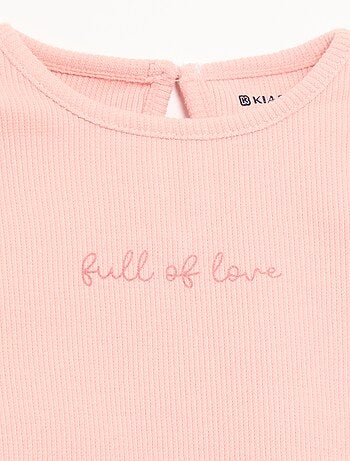 Completo 2 pezzi - T-shirt a maniche lunghe + legging