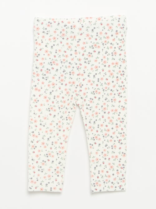 Completo 2 pezzi - T-shirt a maniche lunghe + leggings - Kiabi