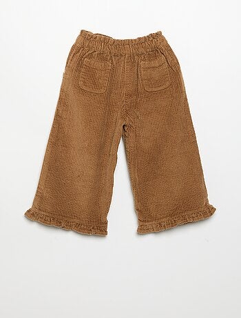 Completo 2 pezzi - T-shirt + pantaloni in velluto