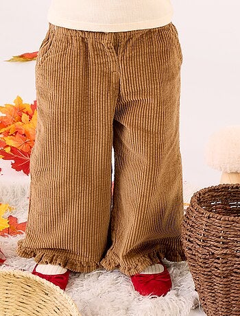Completo 2 pezzi - T-shirt + pantaloni in velluto