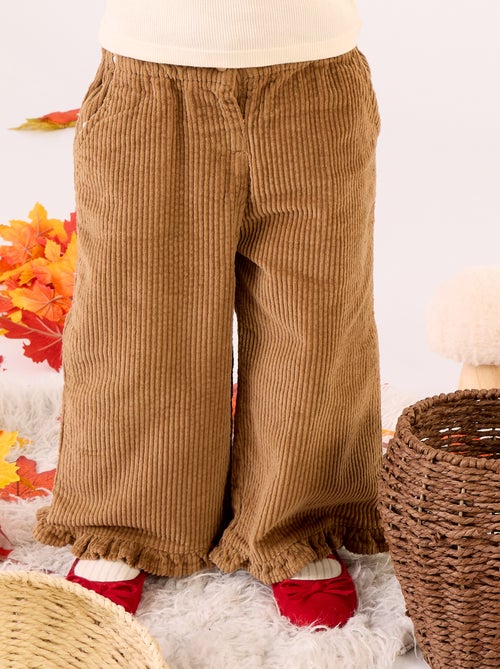 Completo 2 pezzi - T-shirt + pantaloni in velluto - Kiabi