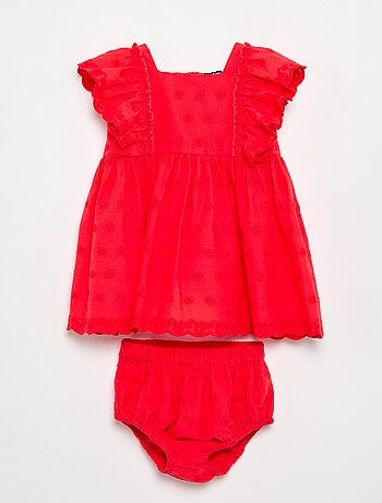 Completo 2 pezzi - vestito senza maniche + mutandina