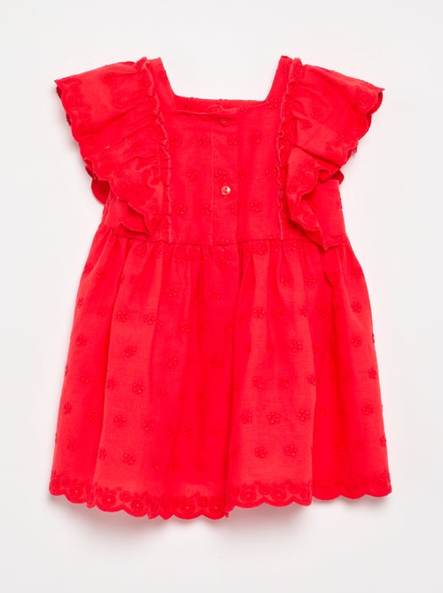 Completo 2 pezzi - vestito senza maniche + mutandina - Kiabi