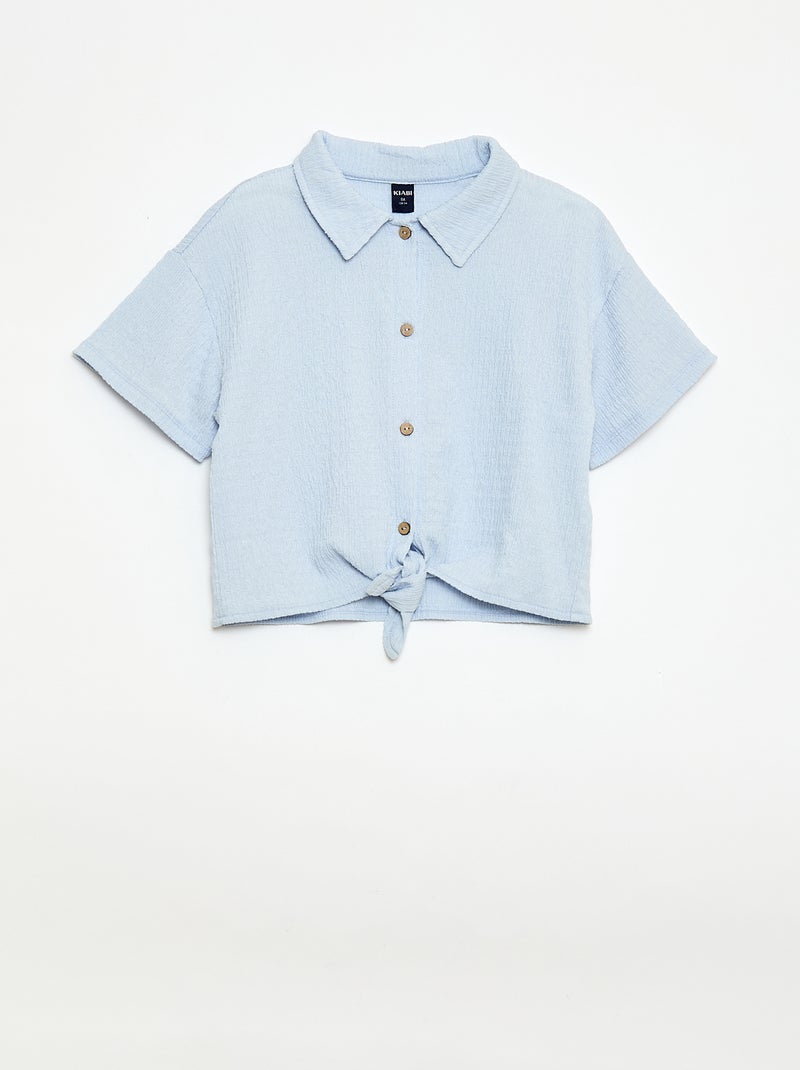 Completo 2 pezzi camicia + pantaloni Blu - Kiabi