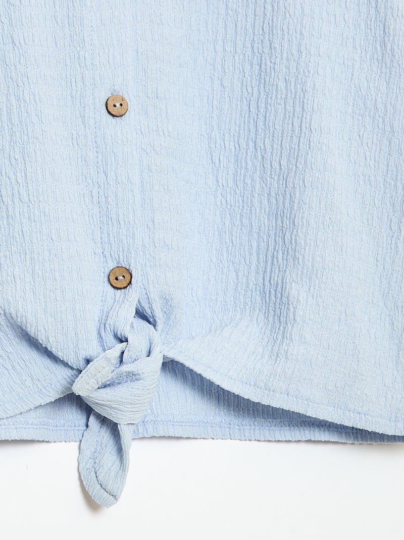 Completo 2 pezzi camicia + pantaloni Blu - Kiabi