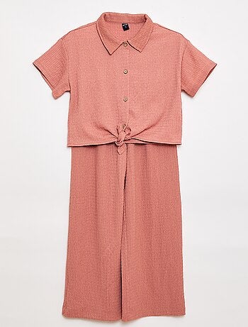 Completo 2 pezzi camicia + pantaloni