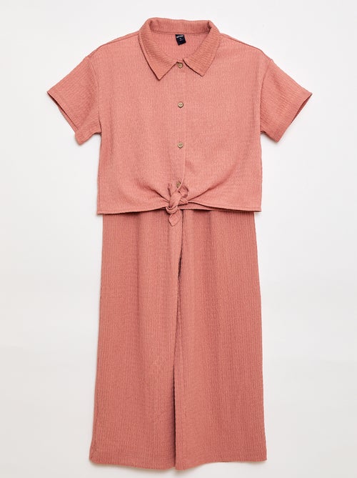 Completo 2 pezzi camicia + pantaloni - Kiabi Completo 2 pezzi camicia + pantaloni - Kiabi