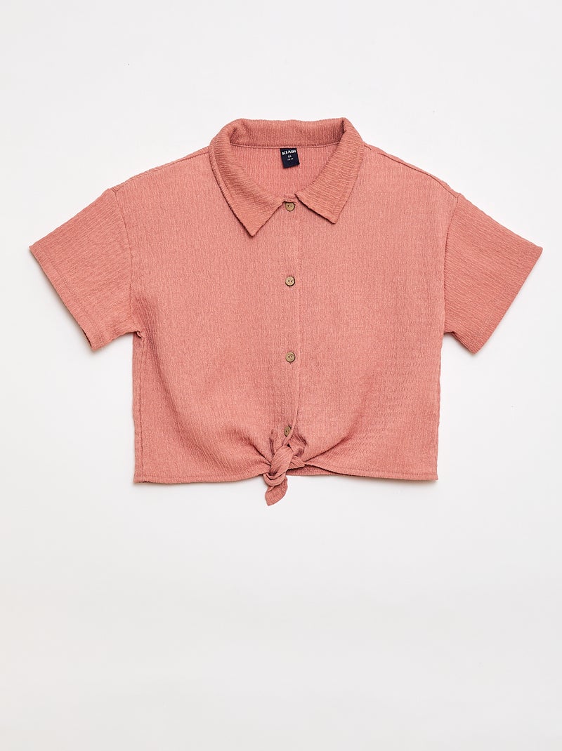 Completo 2 pezzi camicia + pantaloni Rosa - Kiabi