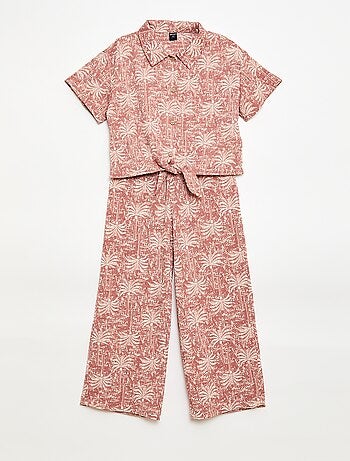 Completo 2 pezzi camicia + pantaloni