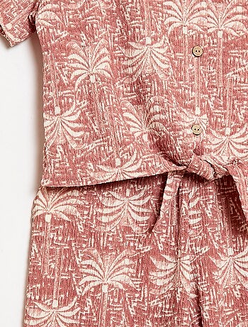 Completo 2 pezzi camicia + pantaloni