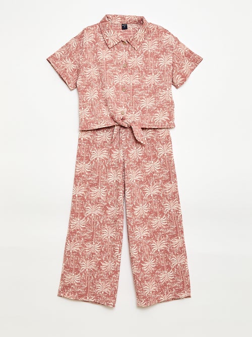 Completo 2 pezzi camicia + pantaloni - Kiabi