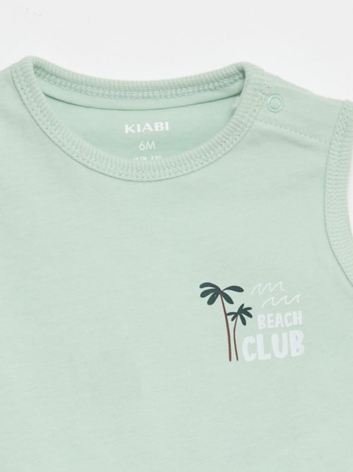 Completo 2 pezzi canotta + pantaloncini - Kiabi