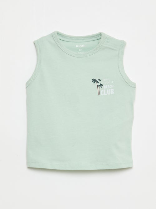 Completo 2 pezzi canotta + pantaloncini - Kiabi