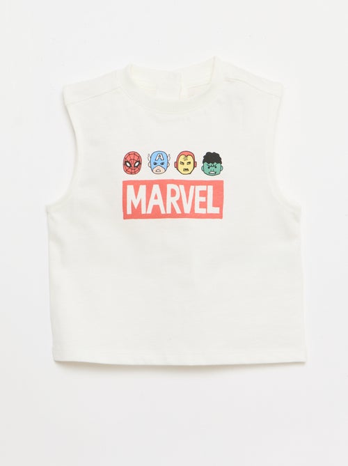 Completo 2 pezzi canotta + shorts 'Marvel' - Kiabi
