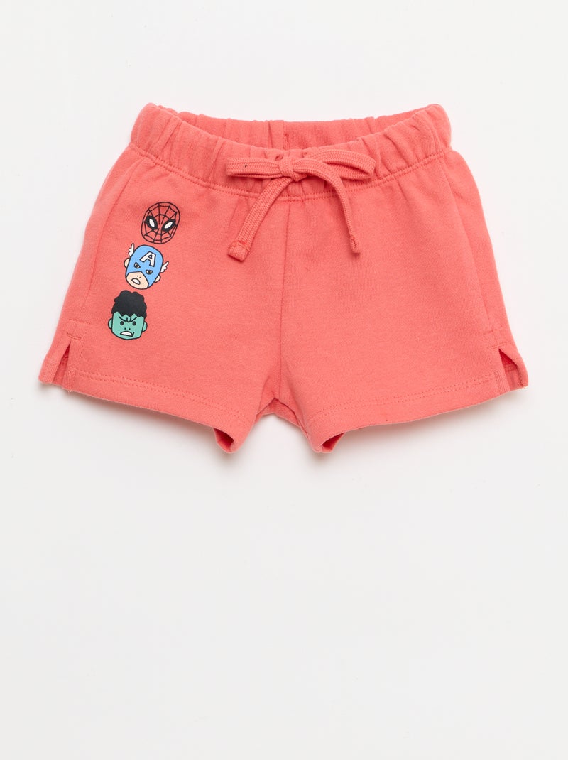Completo 2 pezzi canotta + shorts 'Marvel' Bianco - Kiabi