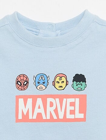 Completo 2 pezzi canotta + shorts 'Marvel'