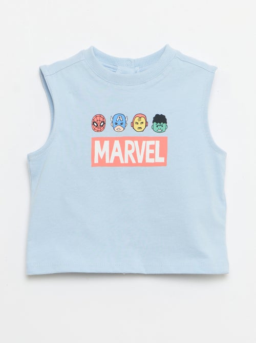 Completo 2 pezzi canotta + shorts 'Marvel' - Kiabi