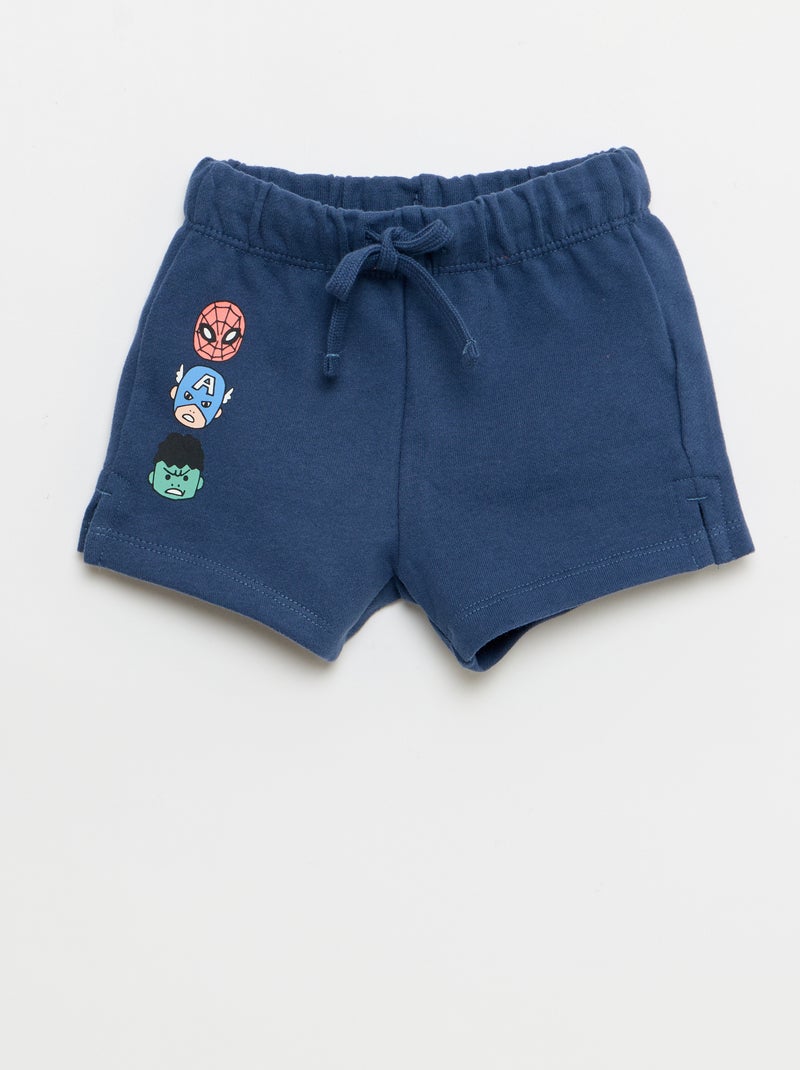 Completo 2 pezzi canotta + shorts 'Marvel' Blu - Kiabi