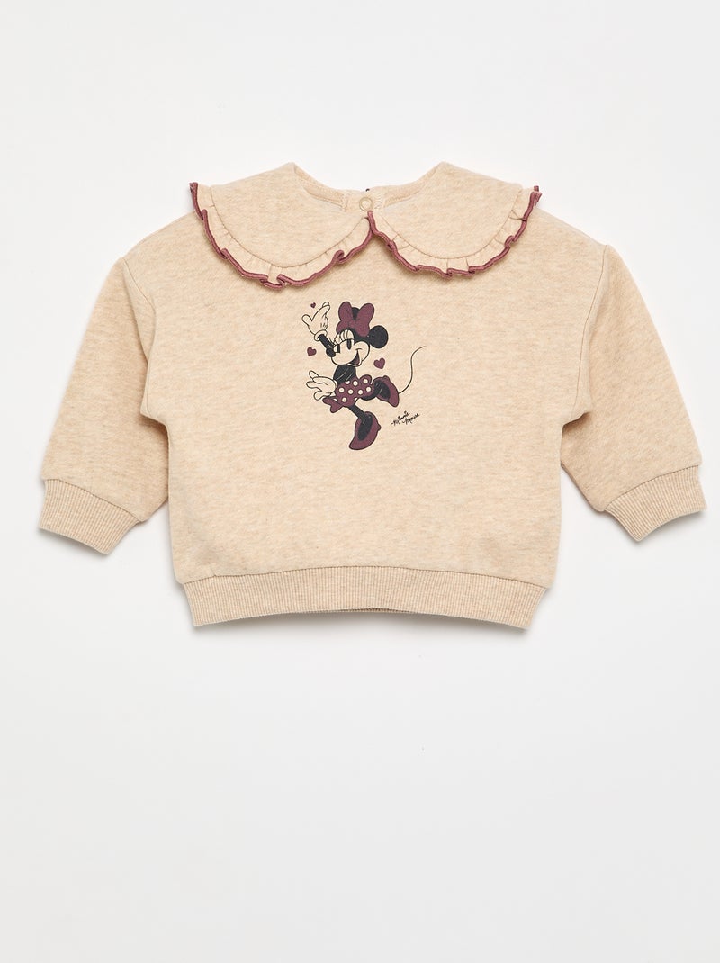 Completo 2 pezzi \'Disney\' - Felpa + leggings Rosa - Kiabi