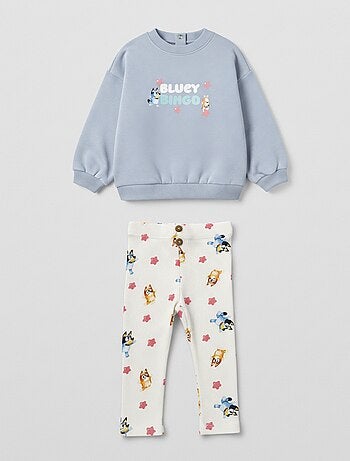 Completo 2 pezzi Felpa + leggings 'Bluey'