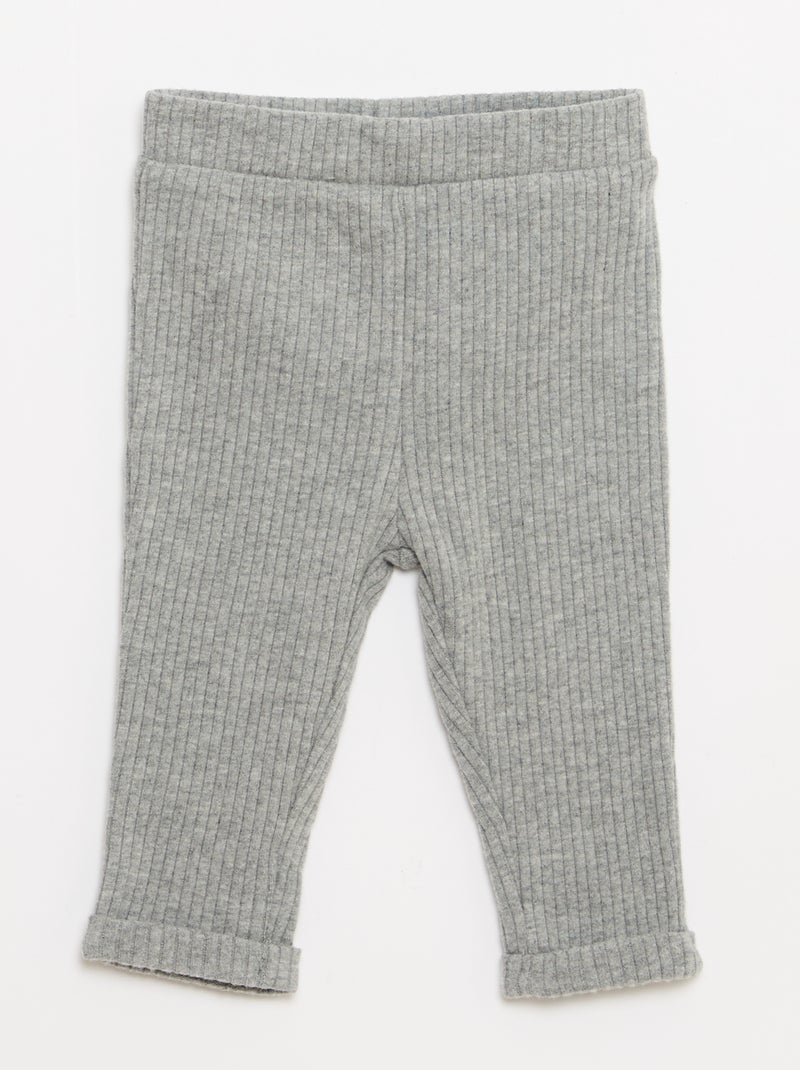 Completo 2 pezzi felpa + leggings Grigio - Kiabi