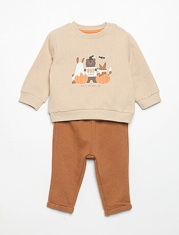 Completo 2 pezzi felpa + pantaloni
