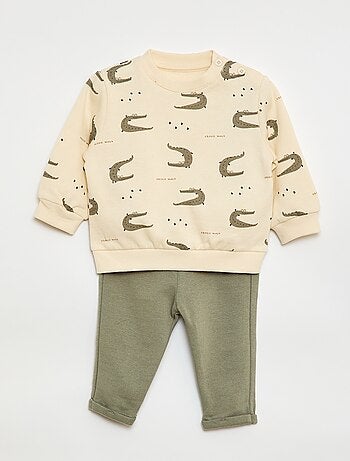 Completo 2 pezzi felpa + pantaloni