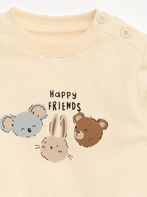 Completo 2 pezzi felpa + pantaloni - Kiabi