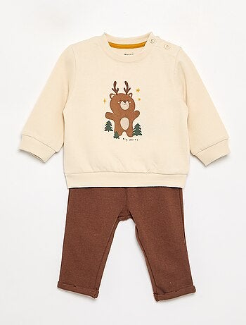 Completo 2 pezzi felpa + pantaloni
