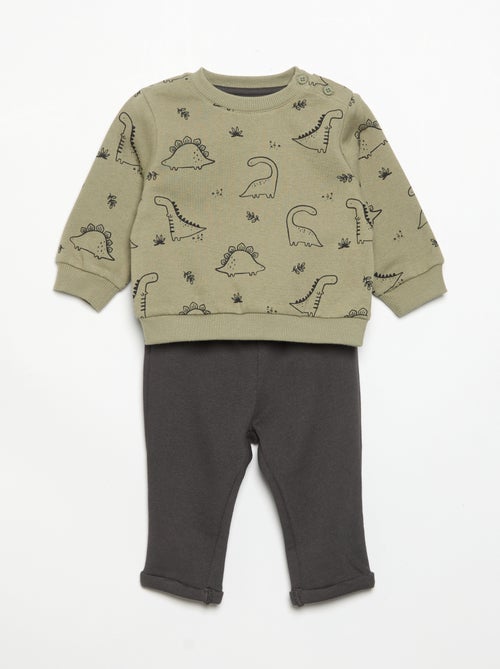 Completo 2 pezzi felpa + pantaloni - Kiabi