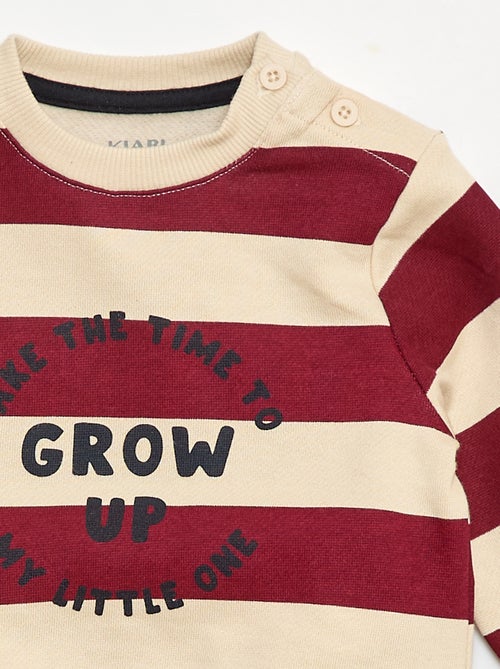 Completo 2 pezzi felpa + pantaloni - Kiabi