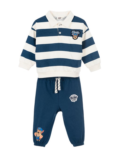 Completo 2 pezzi felpa polo + pantaloni da jogging 'Paw Patrol' - Kiabi