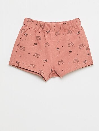 Completo 2 pezzi in cotone T-shirt + short