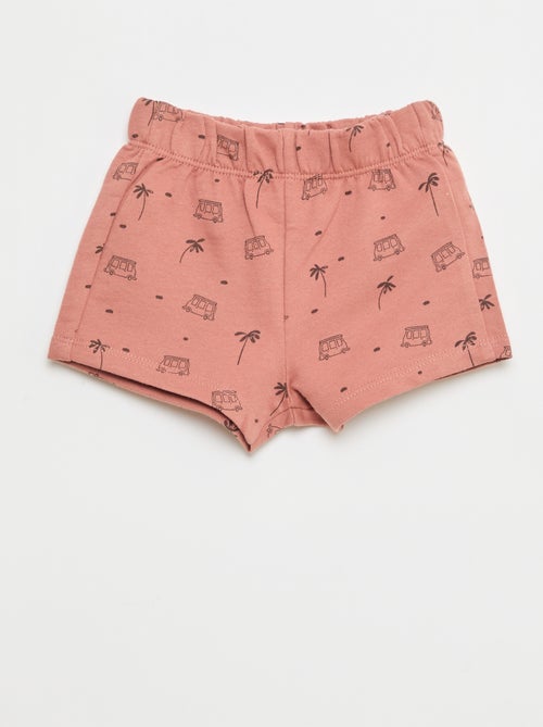 Completo 2 pezzi in cotone T-shirt + short - Kiabi